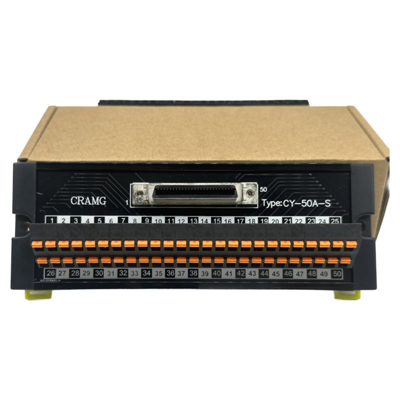 适用三菱台达安川松下施耐德伺服 SCSi-50P CN1通讯板 I/O端子台
