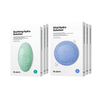 韩国Dr.Jart+蒂佳婷药丸面膜蓝色绿色舒缓滋润保湿补水清洁整盒装