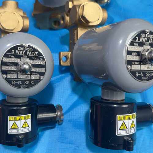 售前询价MT102B 三通电磁阀 220V 空压机用 B-N SEIKI TOKYO议价