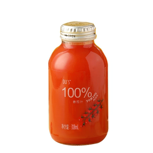 NFC 100%杜氏番茄汁270ml*6瓶红玻璃瓶礼品装