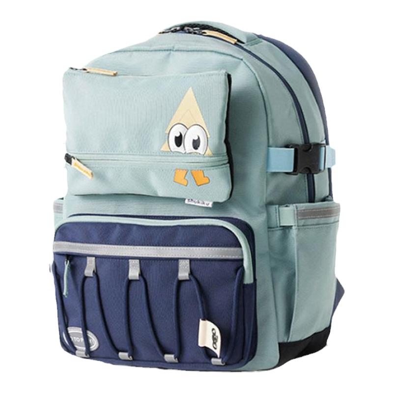 shukiku趣看看书包小学生减负护脊超轻低年级幼升小背包显眼包