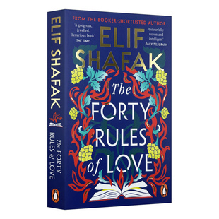 英文原版小说 The Forty Rules of Love 爱的四十条法则 艾丽芙·沙法克 BBC百大塑造世界的小说 英文版 进口英语原版书籍