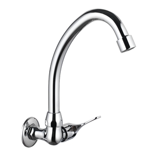 九牧加长水龙头单冷防溅拖把池龙头阳台拖布池通用入墙式家用4分