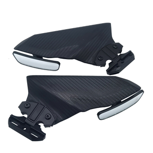 适用钱江赛921赛800赛600RS/RR赛550S改装铝合金定风翼后视镜配件