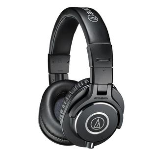 铁三角ATH-M40X头戴式专业录音监听耳机 有线贝斯电钢电吉他耳返
