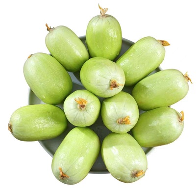 现摘金童玉女水瓜1斤4元拇指黄瓜