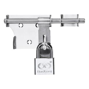 不锈钢门栓插销木门锁防盗门卫生间门插销明装门销锁牌挂锁锁扣