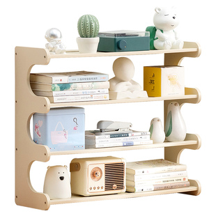 桌面置物架子收纳书桌上书柜简易分层架小型零食儿童客厅宿舍好物