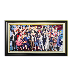 一人之下周边全家福3d动漫立体画海报手办客厅卧室装饰画生日礼物