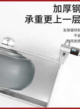 重型TPR静音橡胶轮4/5/6/8万向寸轮子万向轮静音灰色脚轮胶万向轮