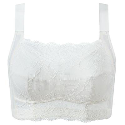 倾慕艺生无钢圈防走光抹胸内衣