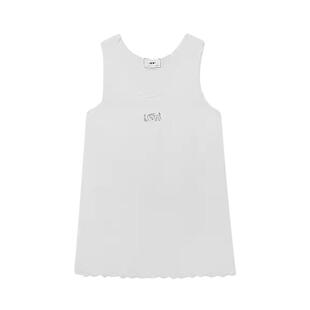 设计师品牌 IMMI 女士衬衫布花边无袖连衣裙 300124