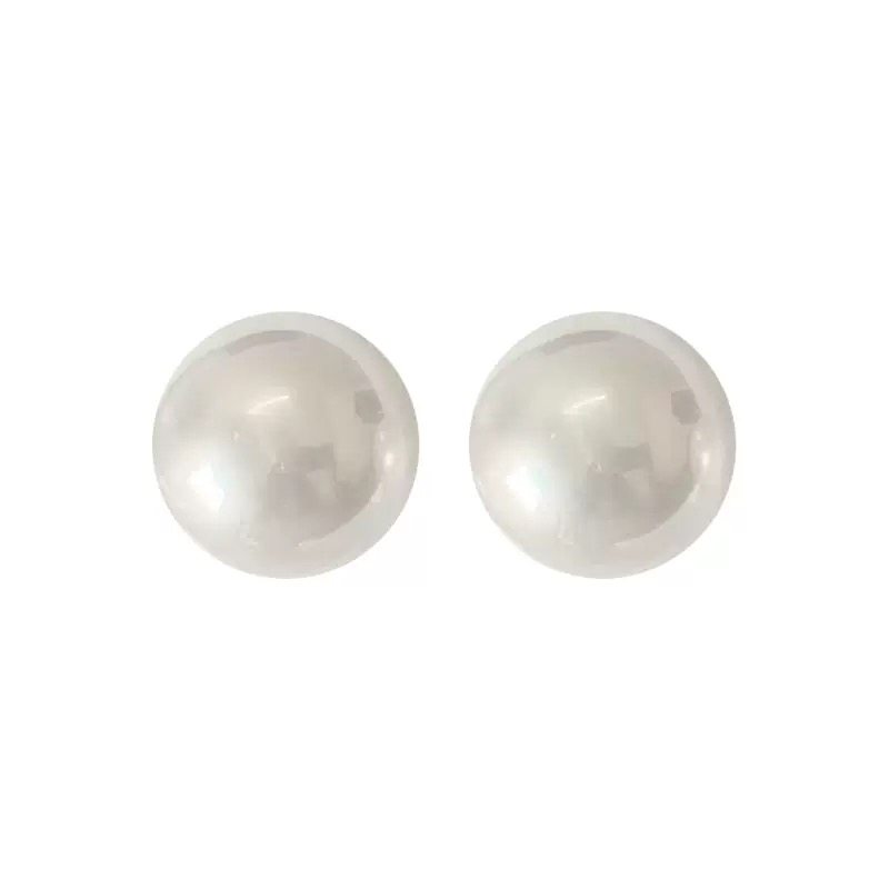 爆款港风大珍珠耳饰轻奢高级感日常百搭时尚简约珍珠耳钉女ins风