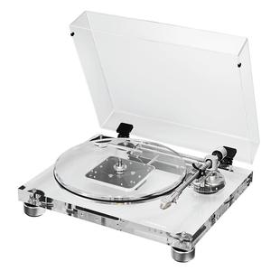 铁三角AT-LPA2专业黑胶唱片机播放器高端透明胶片电唱盘机留声机