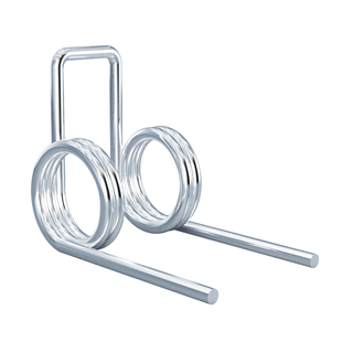 现货定制不锈钢304丝线径1.2MM毫米双扭簧90180度航架安全钩弹簧