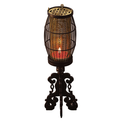 功德坊宫灯复古纯铜中式香薰炉