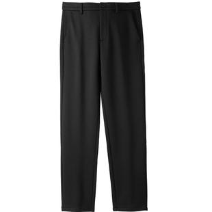 HLA/海澜之家一条过冬系列休闲裤25秋冬新加绒保暖高腰深裆裤子男