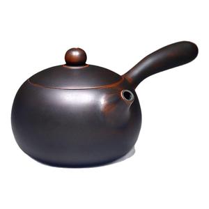 纯手工茶壶坭兴陶唐羽侧把壶