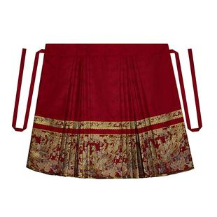 缔结织造司原创汉服结婚新中式敬酒服2025新款新娘平时可穿马面裙