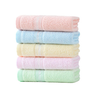 上海414萃众亮丽丝柔软童巾柔软吸水亲肤洗脸洗澡