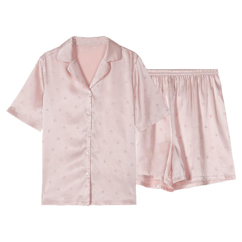 猫爪安莉芳家居服适色萌趣短袖
