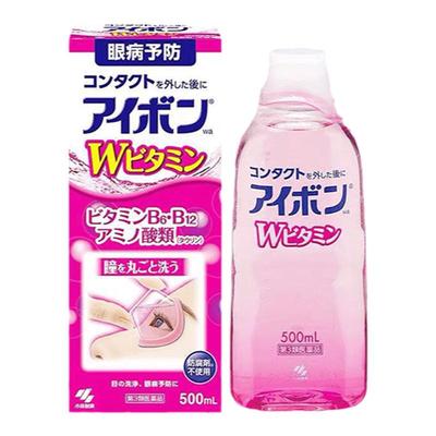 日本小林洗眼液*500ml清凉3-4度 清洁眼睛缓解眼疲劳