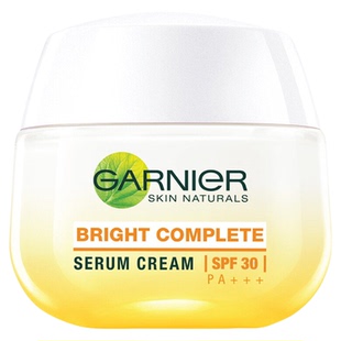 卡尼尔garnier面霜SPF30烟酰胺VC防晒嫩肤保湿修护日霜素颜霜50ml