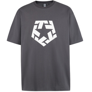 TRIBAL T STAR五角星基础LOGO短袖T恤美式复古潮流情侣