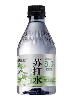 苏打水300ml0*24瓶整箱茉莉味特价批发无糖弱碱性运动健康饮用水