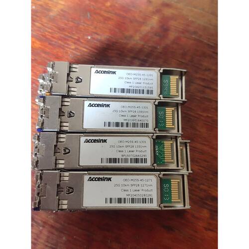 【请询价】Accelink25G10KM光模块8只详情如图