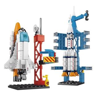 航天飞机积木玩具拼装益智拼图6-12岁10飞船火箭儿童男孩新年礼物