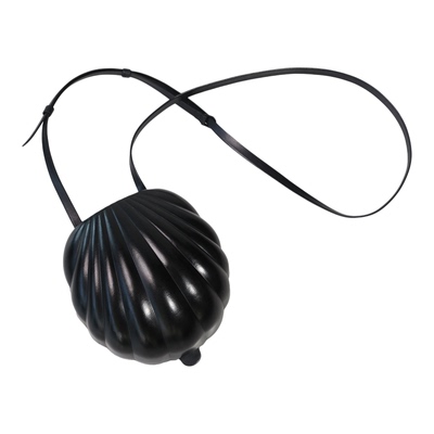 mankkio原创设计师贝壳斜跨小包