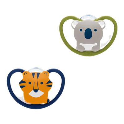 NUK防龅牙安抚奶嘴透气好不闷脸