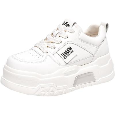 Lee Cooper板鞋女2026春季新款厚底增高百搭小白鞋韩版低帮休闲鞋