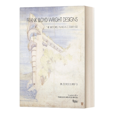 弗兰克 英文原版 Frank Lloyd Wright Designs 劳埃德 赖特设计 精装 英文版 进口英语原版书籍