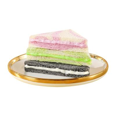 甘小鲜三明治面包芋泥三明治爆浆无边吐司牛油果三明治面包早餐