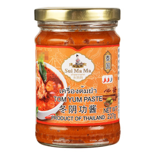 泰国进口水妈妈冬阴功酱227g 家用泰式汤料酸辣酱火锅底料调料包