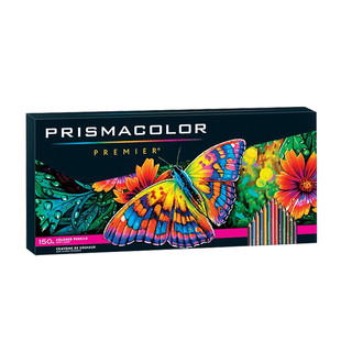 Prismacolor美国三福霹雳马油性彩铅水溶铁盒套装肖像花卉风景人物彩色铅笔150色彩绘弗里达联名培斯玛学生级