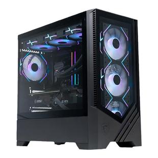 微星战斧mini/战斧3机箱台式机MATX玻璃侧透360水冷台式电脑机箱