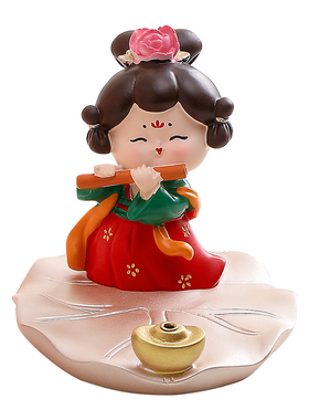 西安文创纪念品唐仕女手机支架可爱摆件小礼物古风桌面办公室装饰