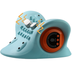 颈椎枕热敷按摩器脉冲震动护颈单人专用枕头反支撑枕颈部护颈椎弓