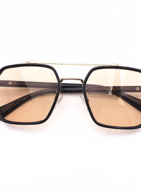 2025新款男士韩版潮黑框墨镜