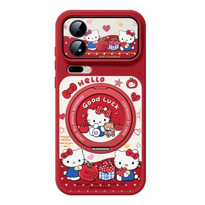 适用小米17pro手机壳带支架