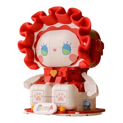 TOPTOY中国积木EMMA秘境森林梦幻屋拼装益智儿童玩具女孩摆件礼物