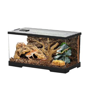 爬宠缸生态造景亚克力爬虫饲养箱守宫蜥蜴乌龟高透雨林爬宠饲养箱