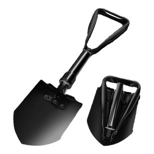 美科工兵铲多功能户外加厚兵工铲车载户外铁锹折叠式露营小铲子锨