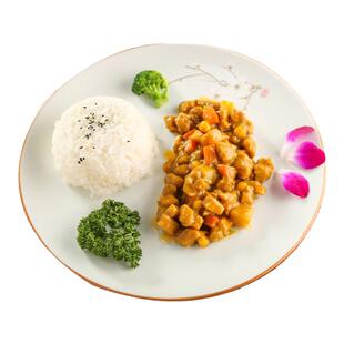 咖喱鸡肉220g10袋料理包速食日式盖浇饭外卖快餐半成品商用预制菜