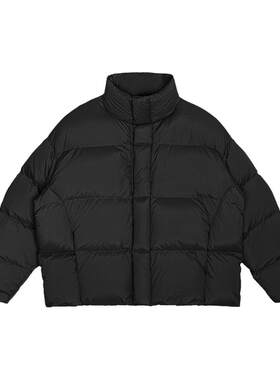 CLIMAXVISION方格立领羽绒服
