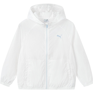 【热销】PUMA彪马童装儿童夏便服轻薄透气防晒衣凉感运动时尚外套