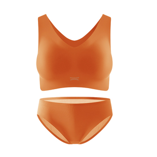 本周多巴胺软支撑透气7A抗菌运动文胸薄美背收聚拢性感内衣套装